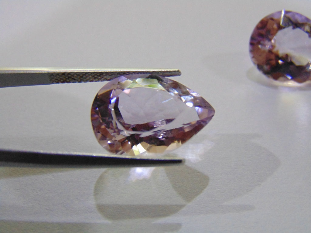 20.50ct Amethyst (Rose France) Pair