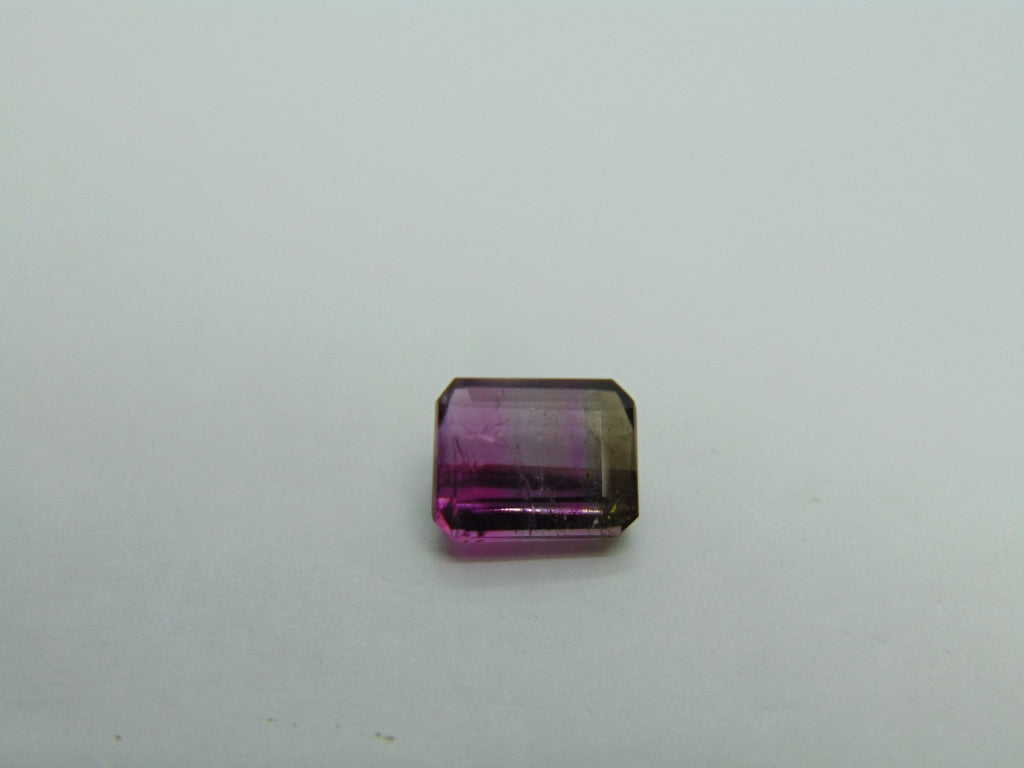 3.20ct Tourmaline Bicolor 10x8mm