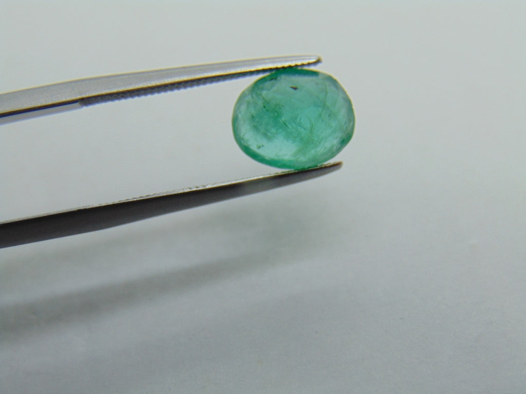 2.33ct Emerald 9x7mm