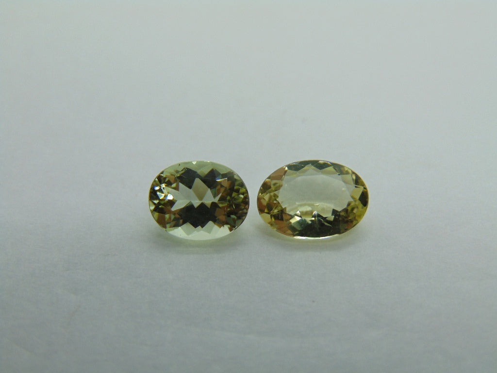 3.15ct Beryl Green 10x7mm 9x7mm