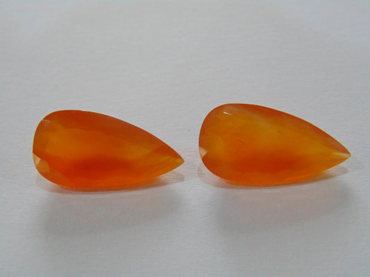16.50ct Quartz Orange (Pair)