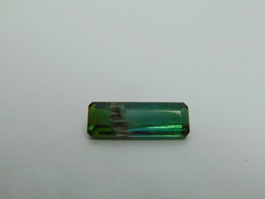 6.80ct Tourmaline Bicolor 20x7mm