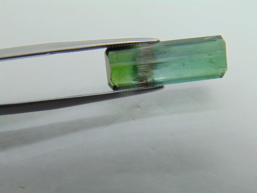 6.80ct Tourmaline Bicolor 20x7mm