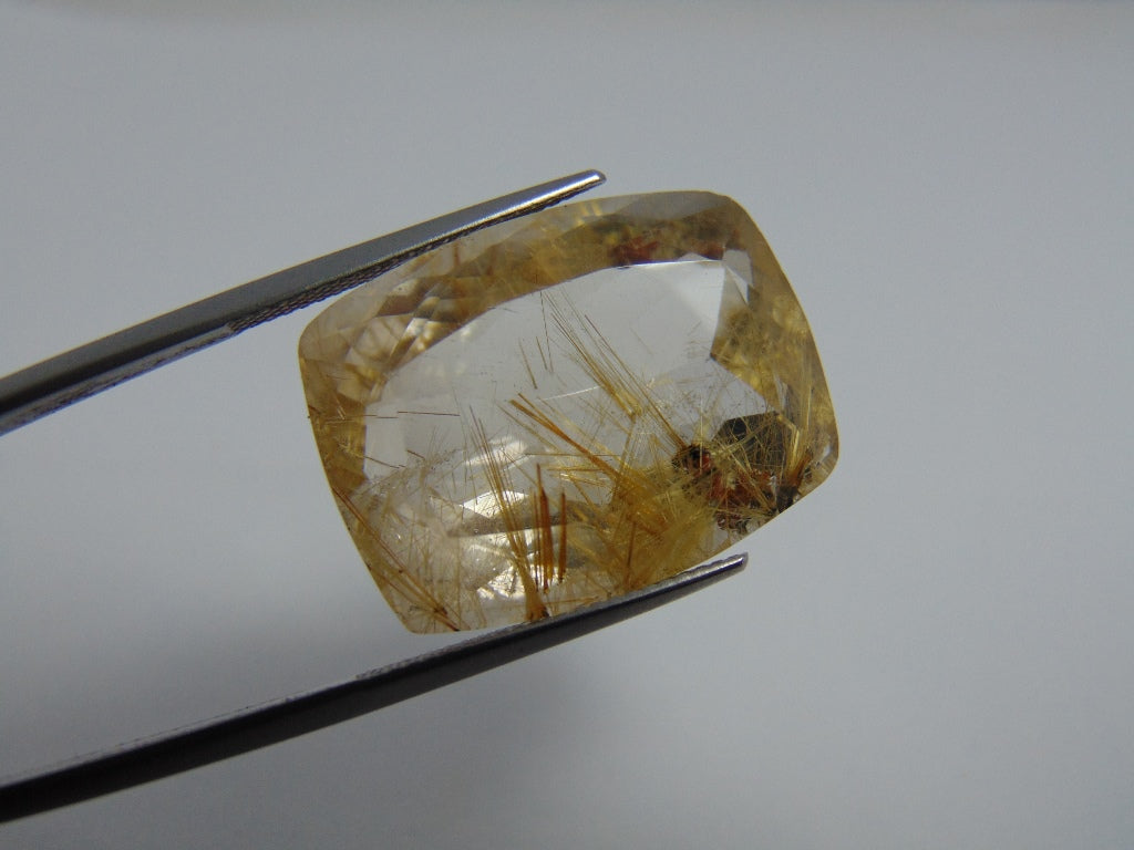 38.40cts Rutile (Faceted)