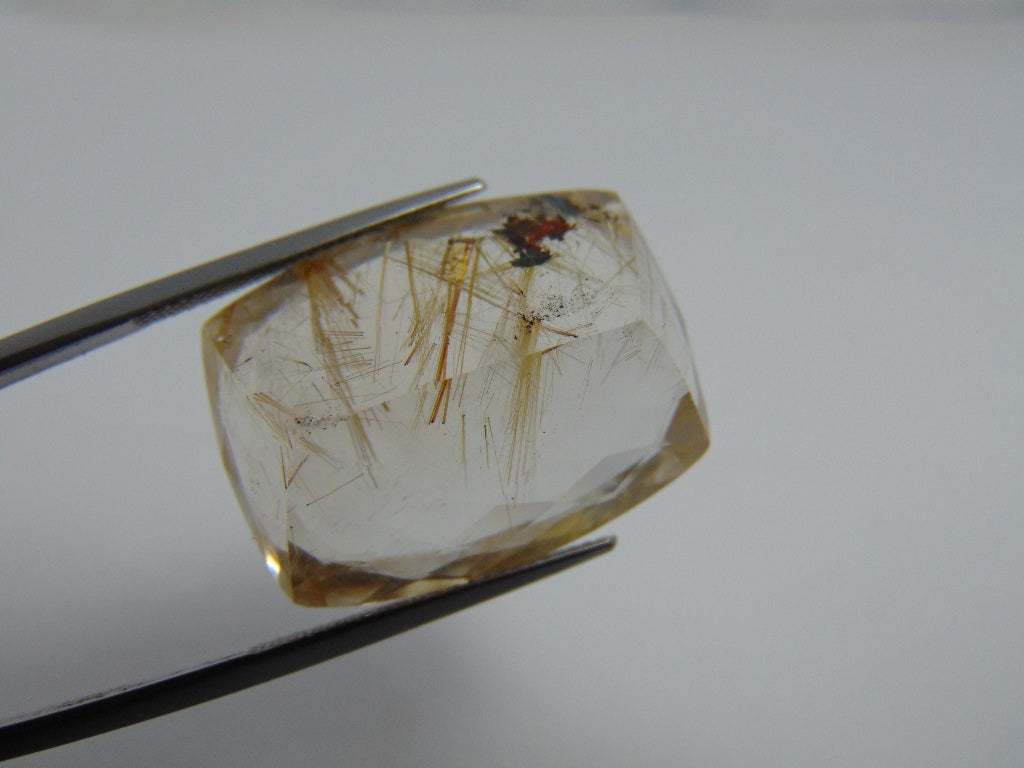 38.40cts Rutile (Faceted)