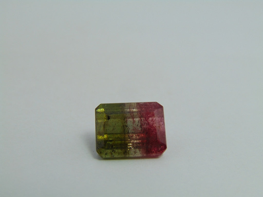 6.30ct Tourmaline Bicolor 11x9mm