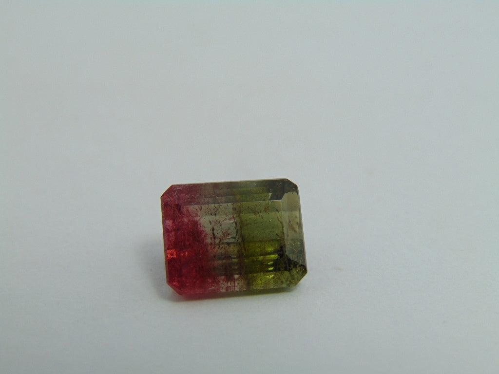 6.30ct Tourmaline Bicolor 11x9mm