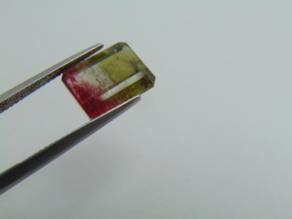 6.30ct Tourmaline Bicolor 11x9mm