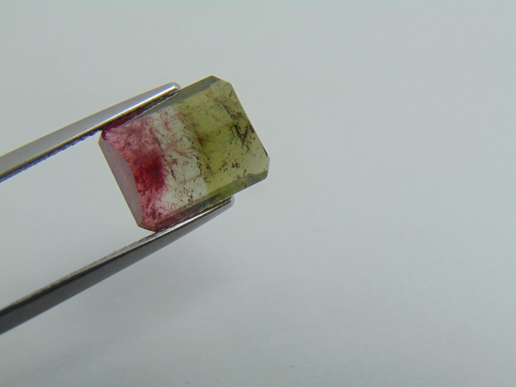 6.30ct Tourmaline Bicolor 11x9mm