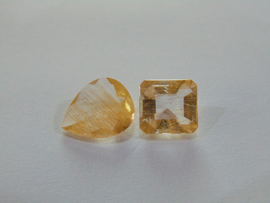 8.80ct Topaz With Rutile