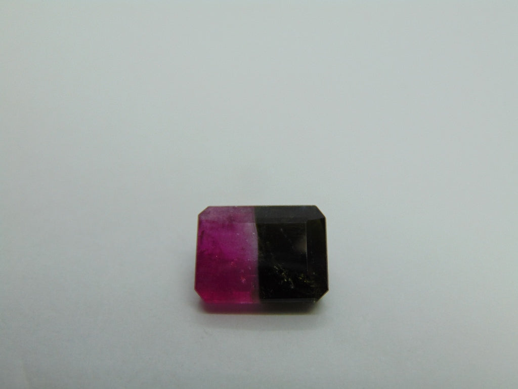 10.05ct Tourmaline Bicolor 14x11mm