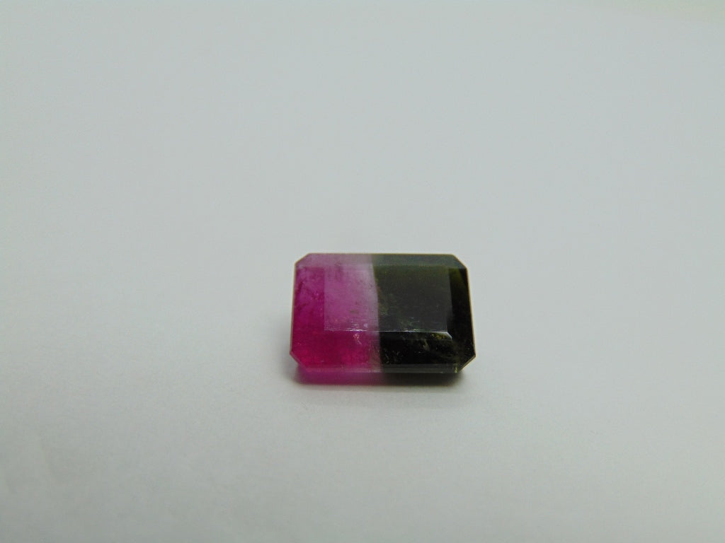 10.05ct Tourmaline Bicolor 14x11mm