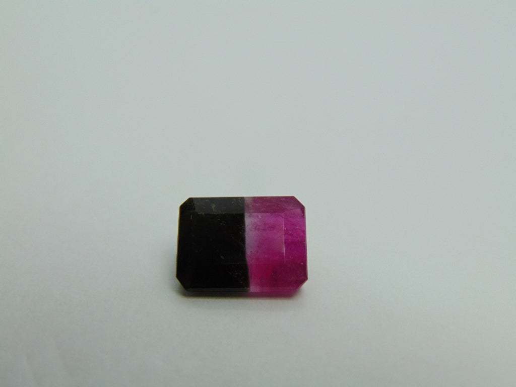 10.05ct Tourmaline Bicolor 14x11mm