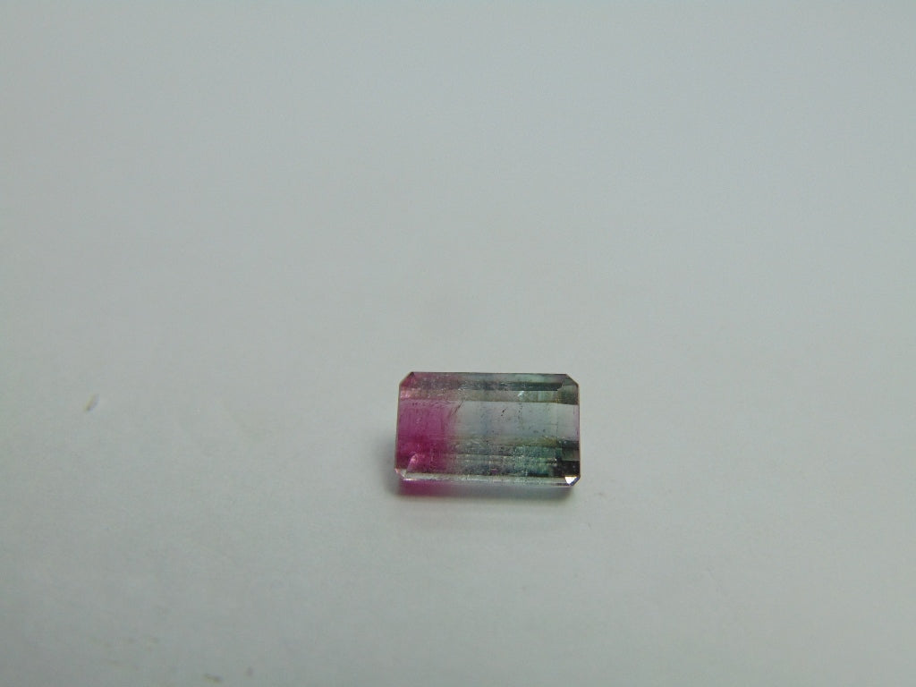 3.65ct Tourmaline Bicolor 10x7mm