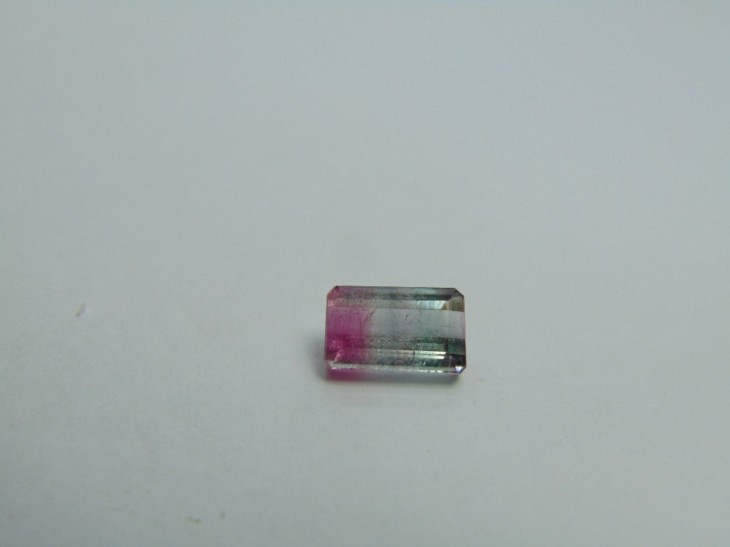 3.65ct Tourmaline Bicolor 10x7mm