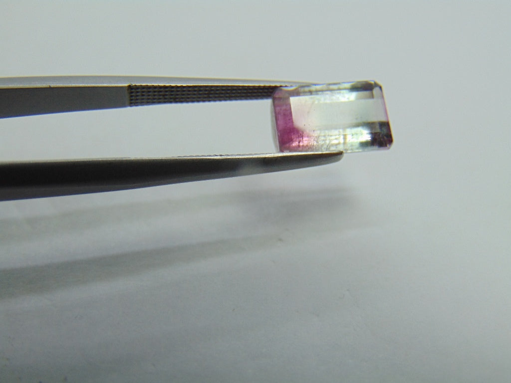 3.65ct Tourmaline Bicolor 10x7mm