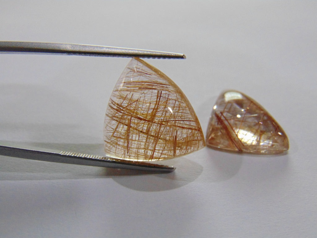 21.10ct Rutile Golden