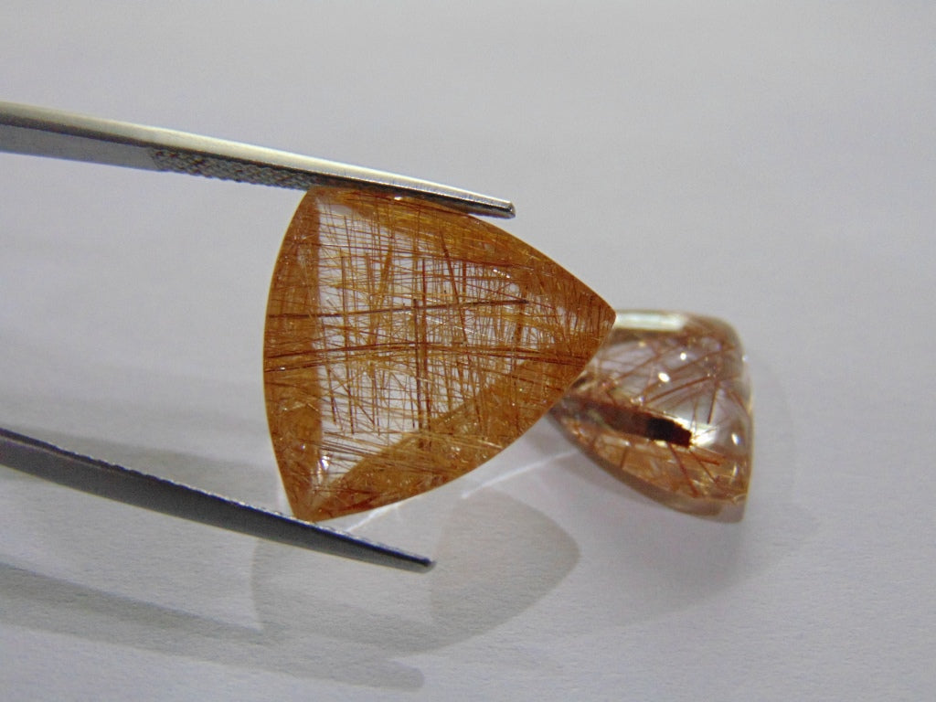 21.10ct Rutile Golden