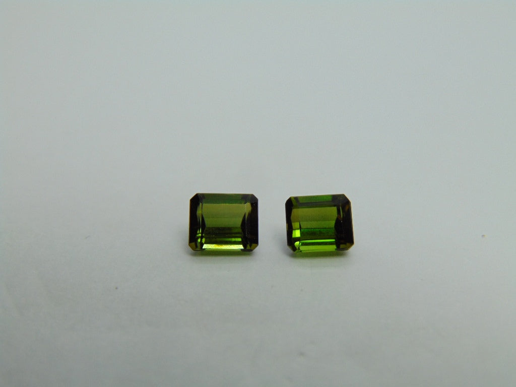 2.35ct Tourmaline Pair 6x5mm