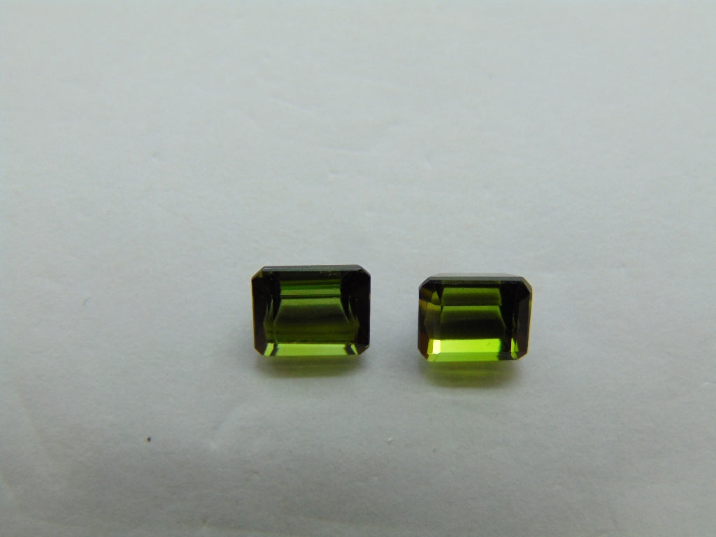 2.35ct Tourmaline Pair 6x5mm