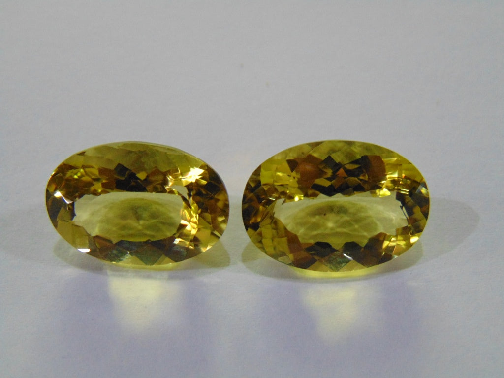 30.50ct Quartz (Green Gold)