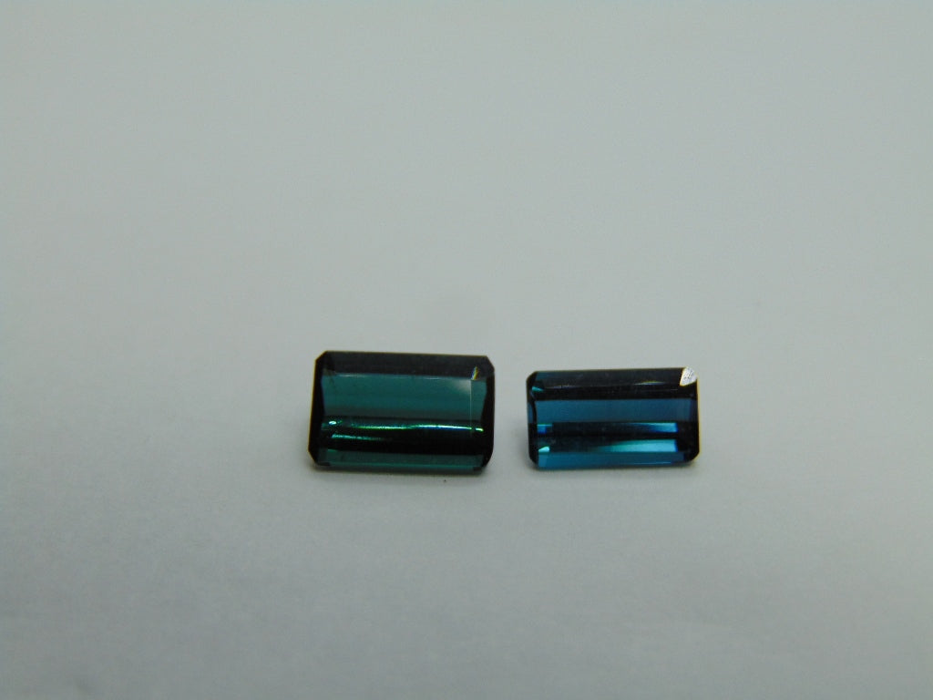 3.45ct Tourmaline 9x6mm 9x5mm