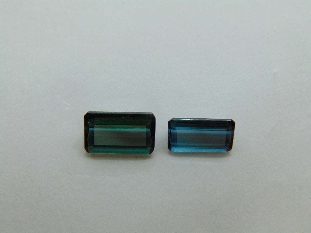 3.45ct Tourmaline 9x6mm 9x5mm