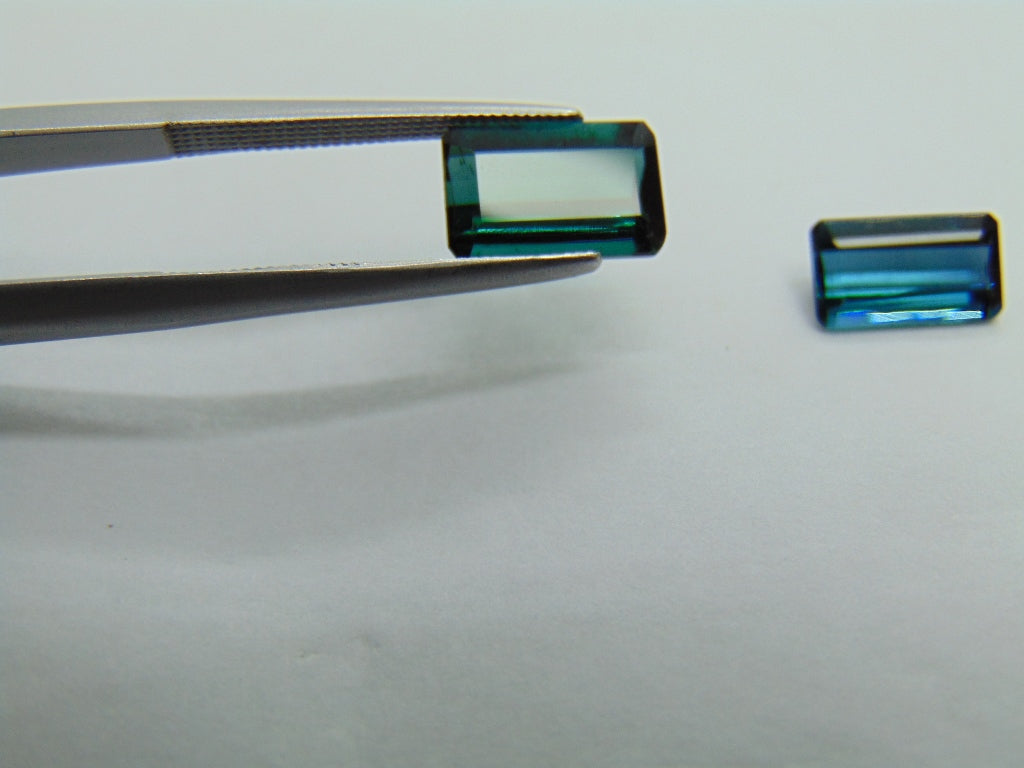 3.45ct Tourmaline 9x6mm 9x5mm