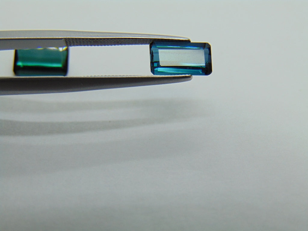 3.45ct Tourmaline 9x6mm 9x5mm