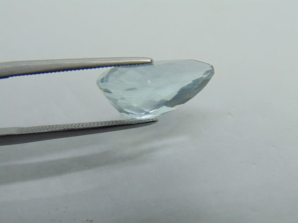 6.08ct Aquamarine With Needle 16x10mm