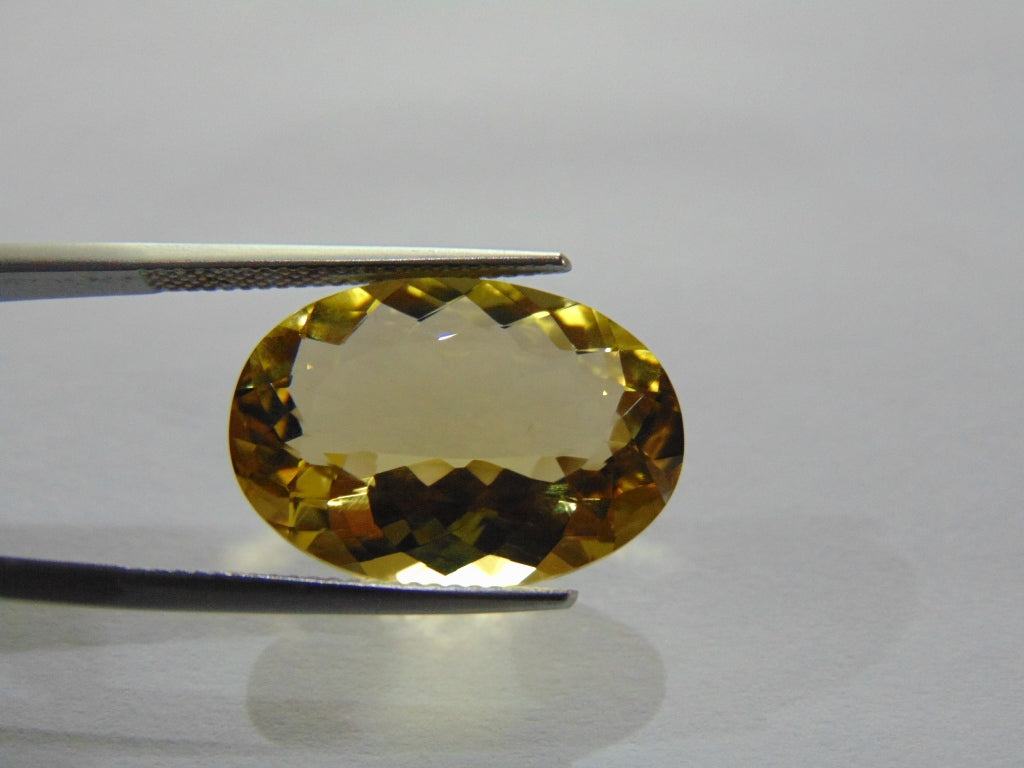 13.60ct Green Gold 22x14mm