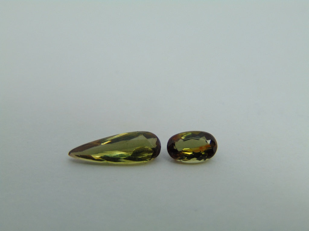 1.04ct Andalusite 11x4mm 6x4mm