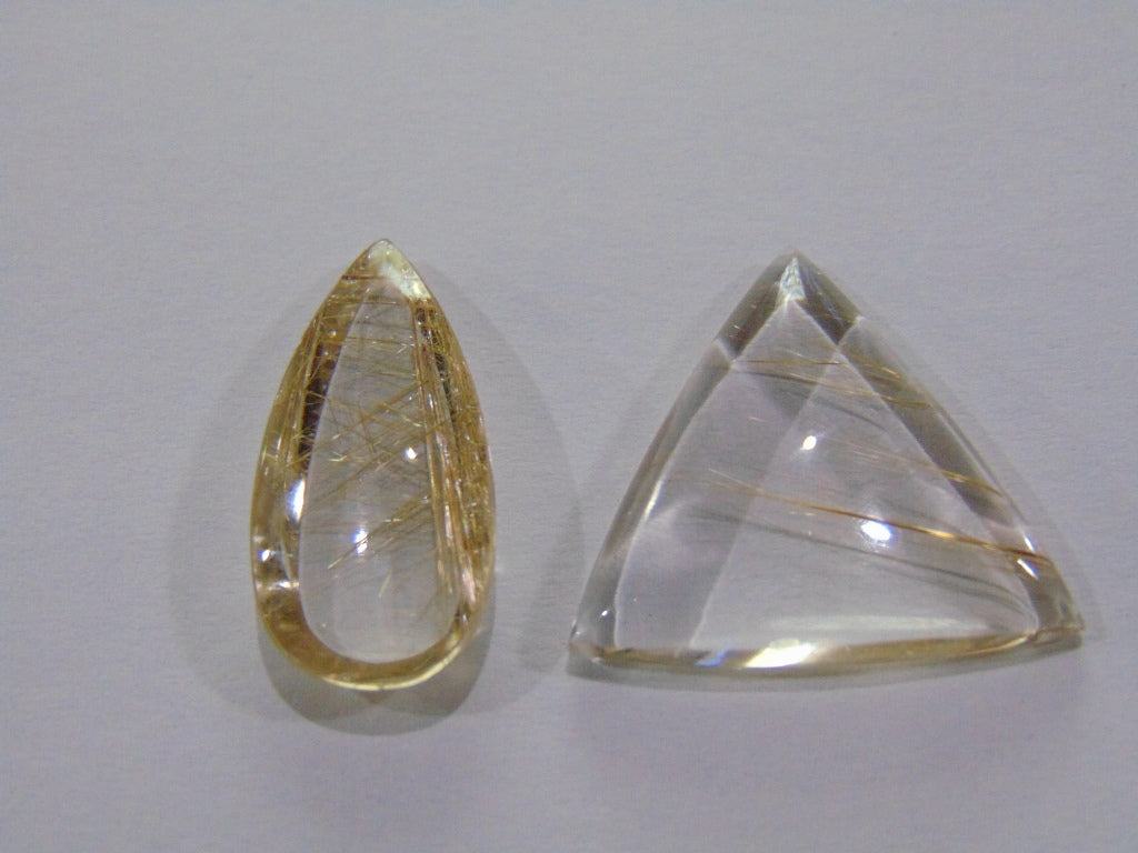 23.40ct Rutile (Golden)