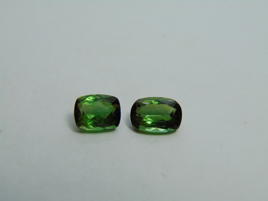 3.33ct Tourmaline 9x6mm 8x6mm