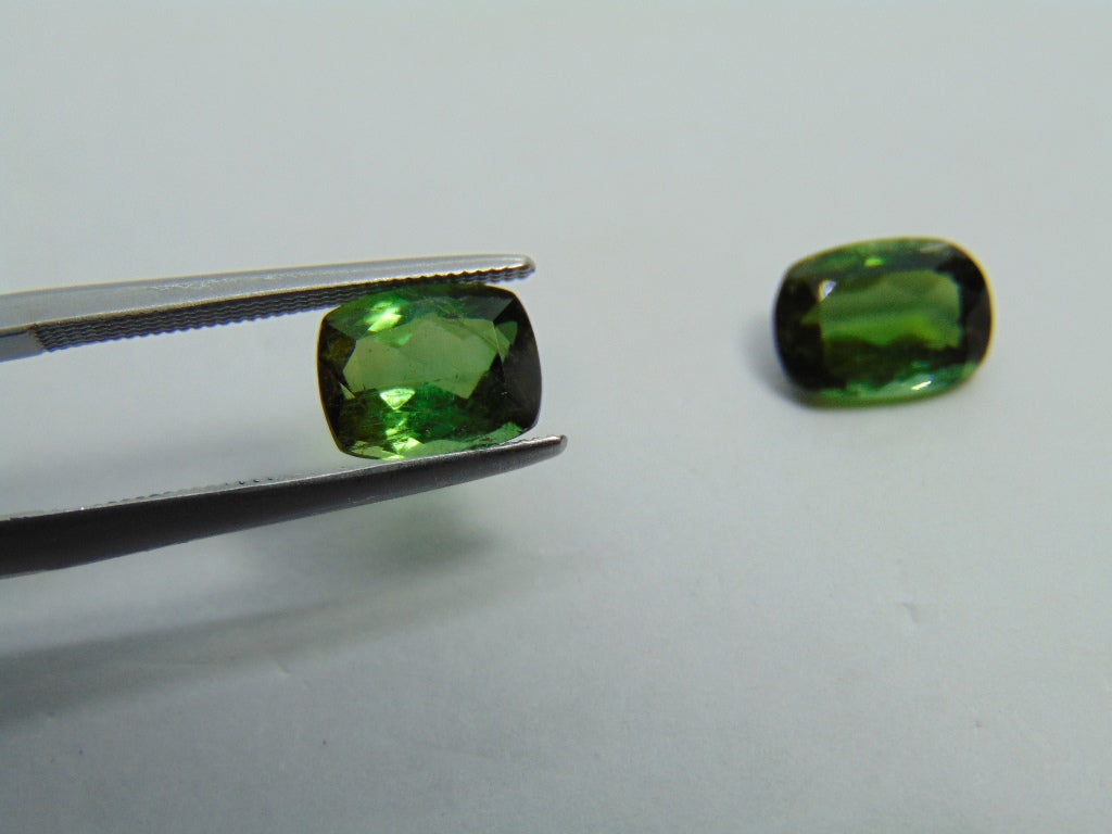 3.33ct Tourmaline 9x6mm 8x6mm