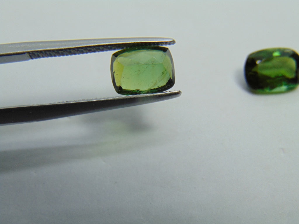 3.33ct Tourmaline 9x6mm 8x6mm