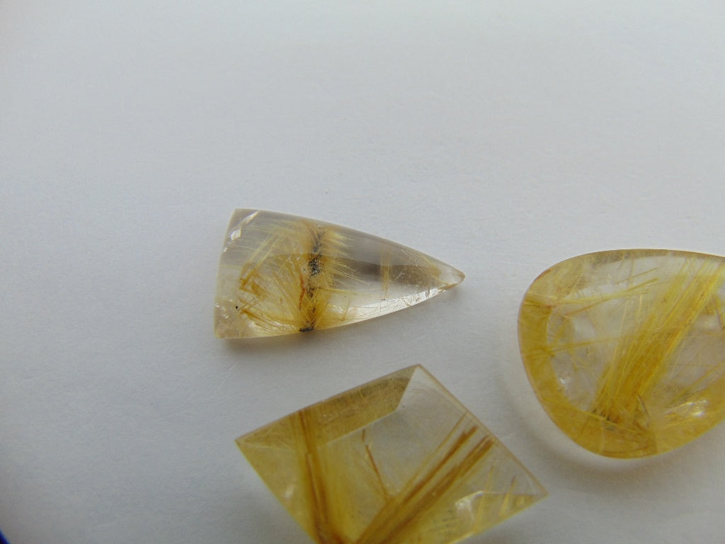 40.10cts Rutile (Golden)