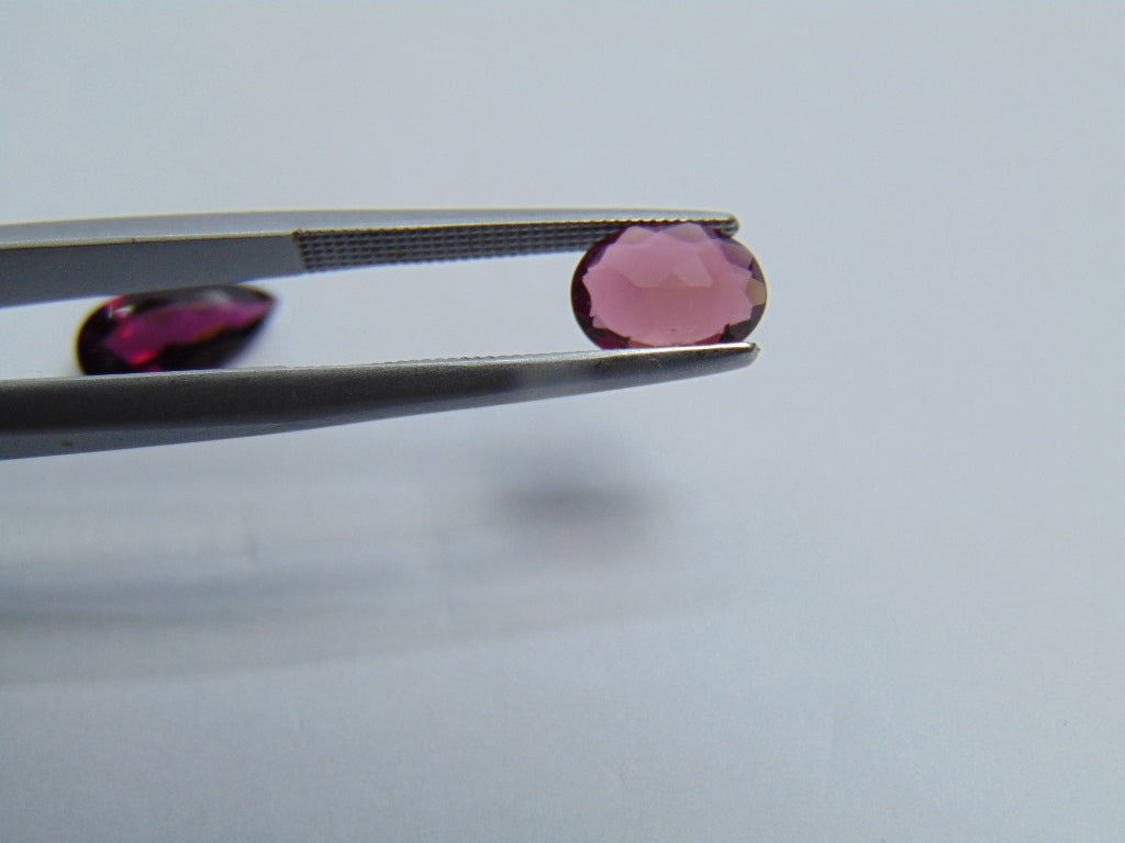 2.59ct Tourmaline 10x5mm 8x6mm