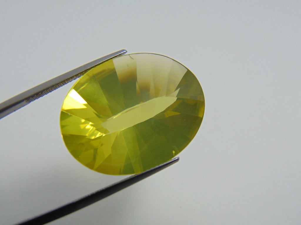 31.10ct Green Gold 26x20mm