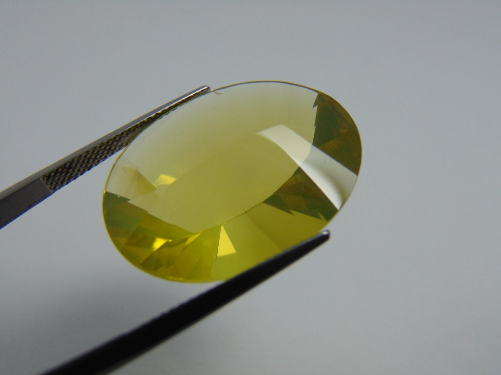 31.10ct Green Gold 26x20mm