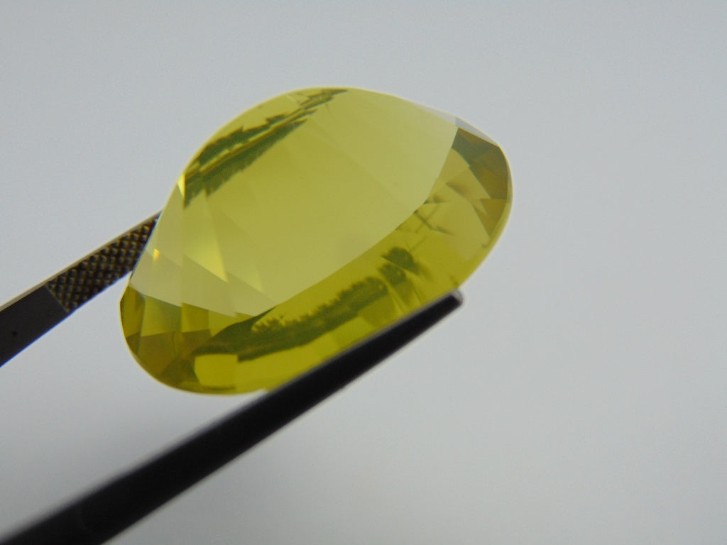 31.10ct Green Gold 26x20mm