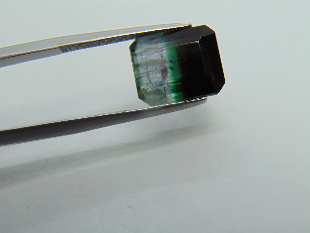 6.70ct Tourmaline Bicolor 12x10mm