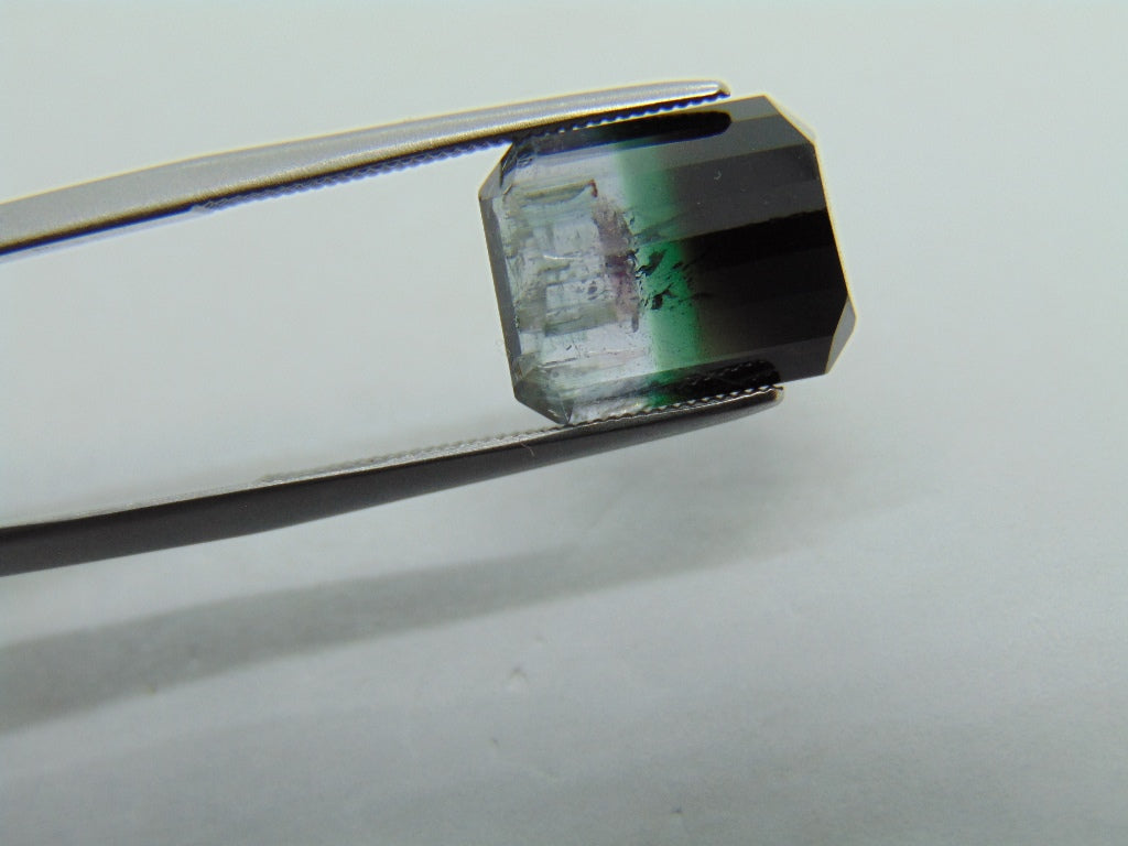 6.70ct Tourmaline Bicolor 12x10mm