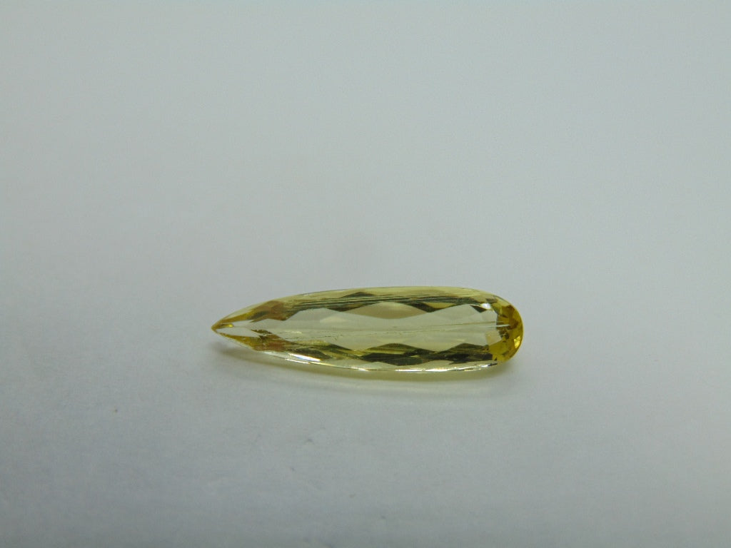 4.87ct Beryl With Needle 23x6mm