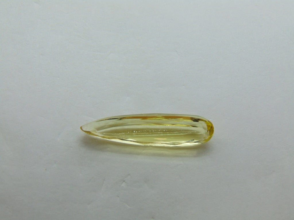 4.87ct Beryl With Needle 23x6mm