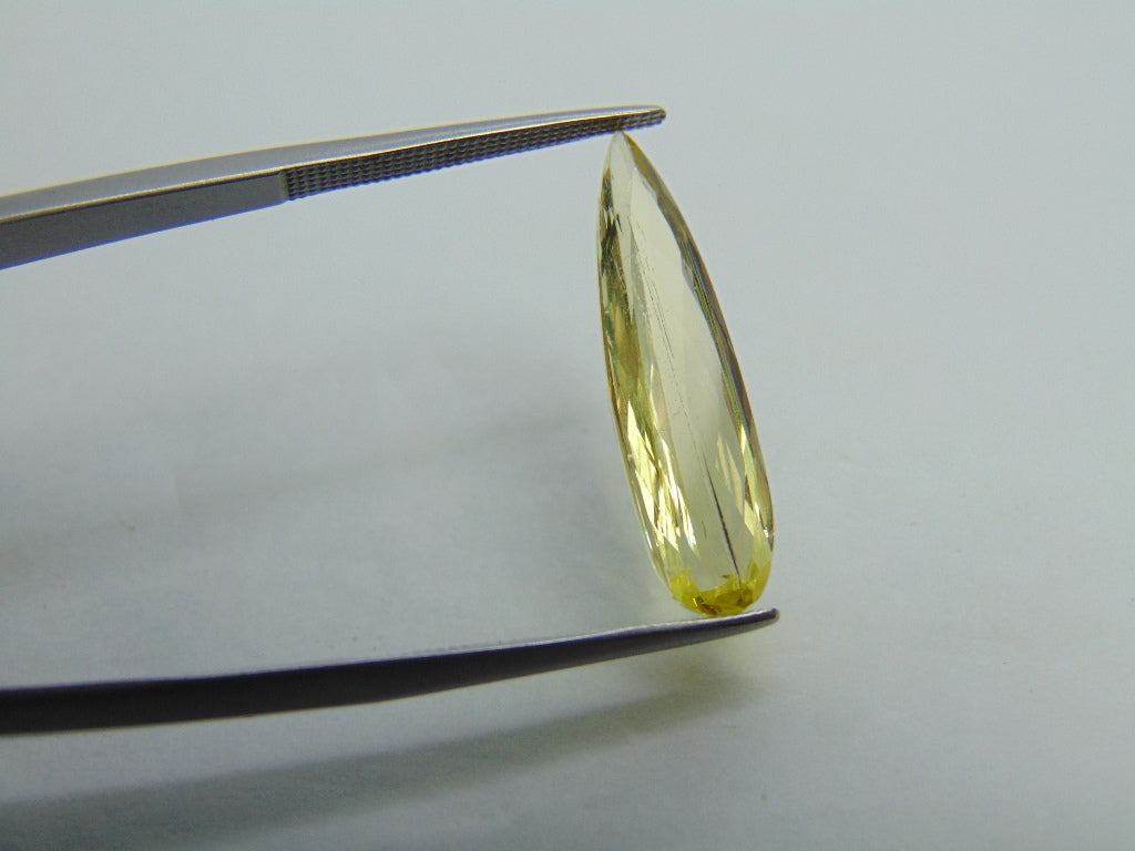 4.87ct Beryl With Needle 23x6mm