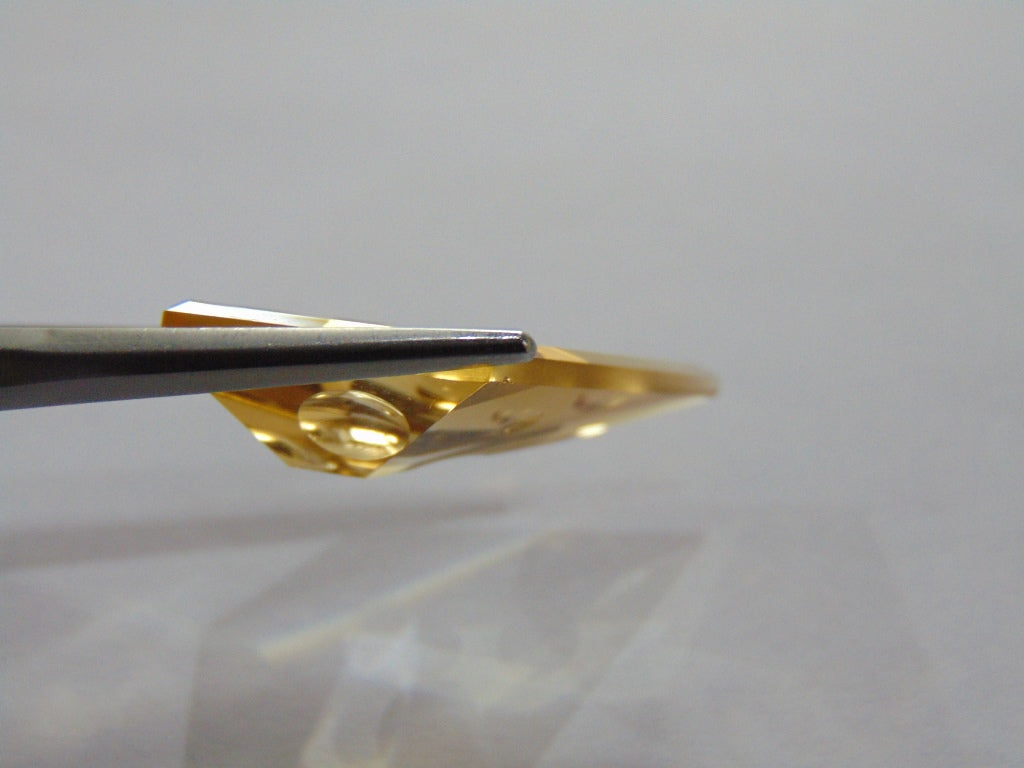 14.30ct Citrine With Bubbles 30x18mm
