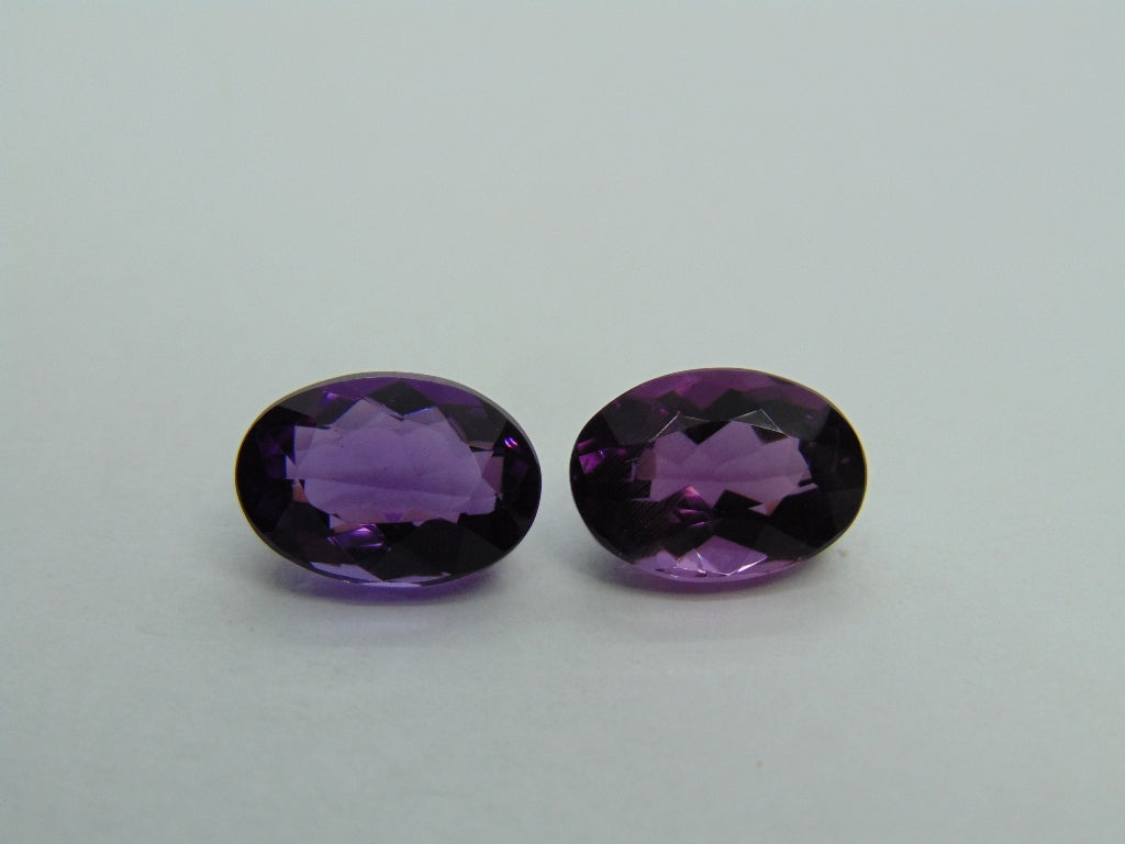 9.15cts Amethyst (Pair)