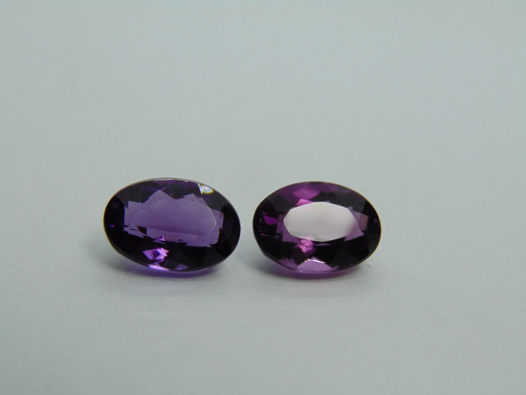 9.15cts Amethyst (Pair)