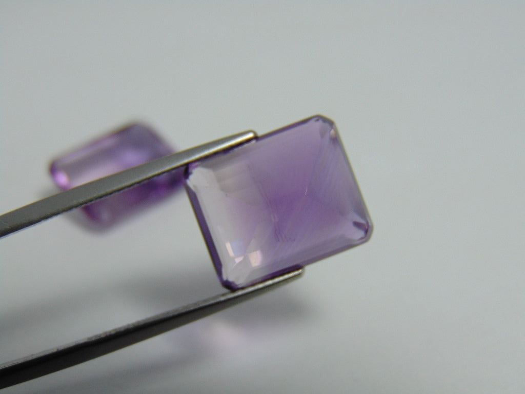 17.10cts Amethyst Bicolor (Pair)